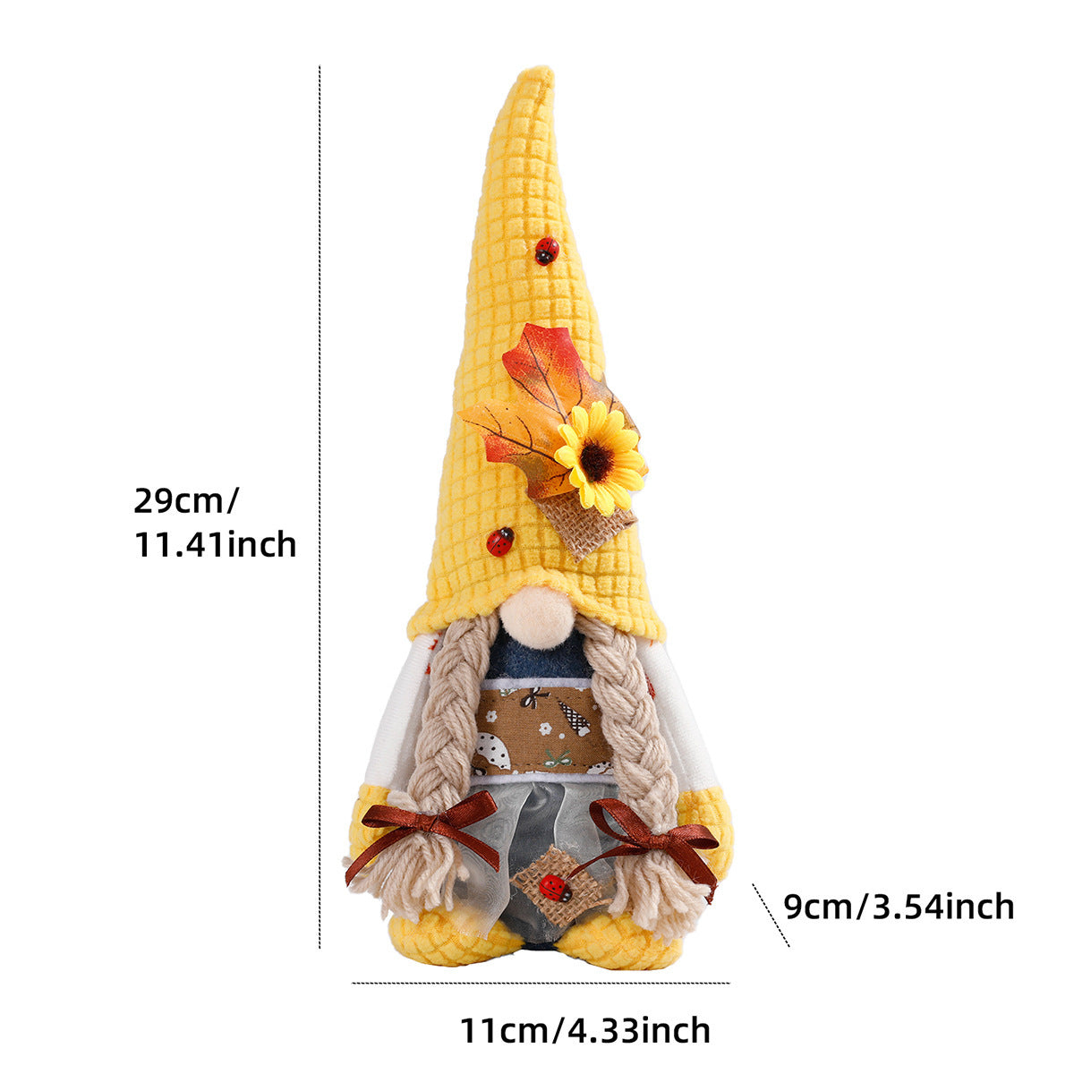 Fall Harvest Season Golden Corn Gnomes