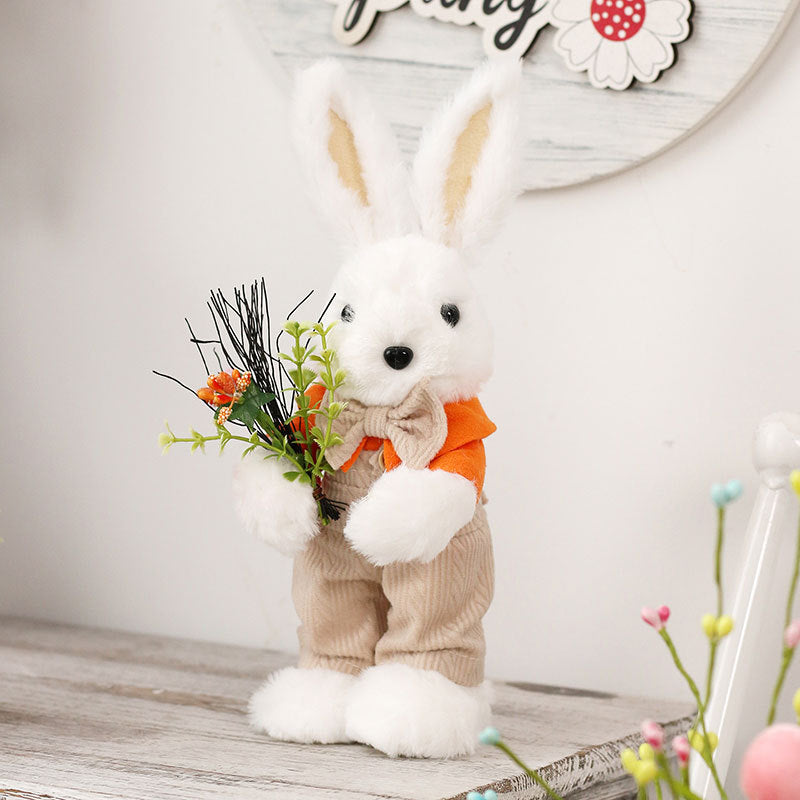 Plush Easter Rabbit Easter Cute Plush Rabbit
