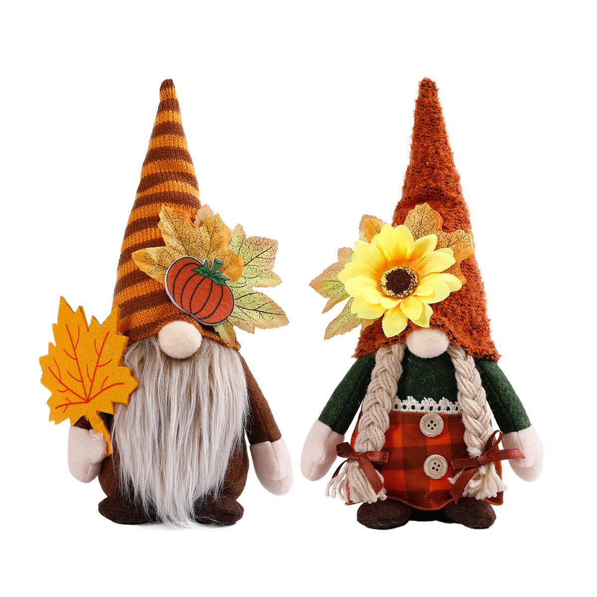 Fall Harvest festival maple leaf gnomes