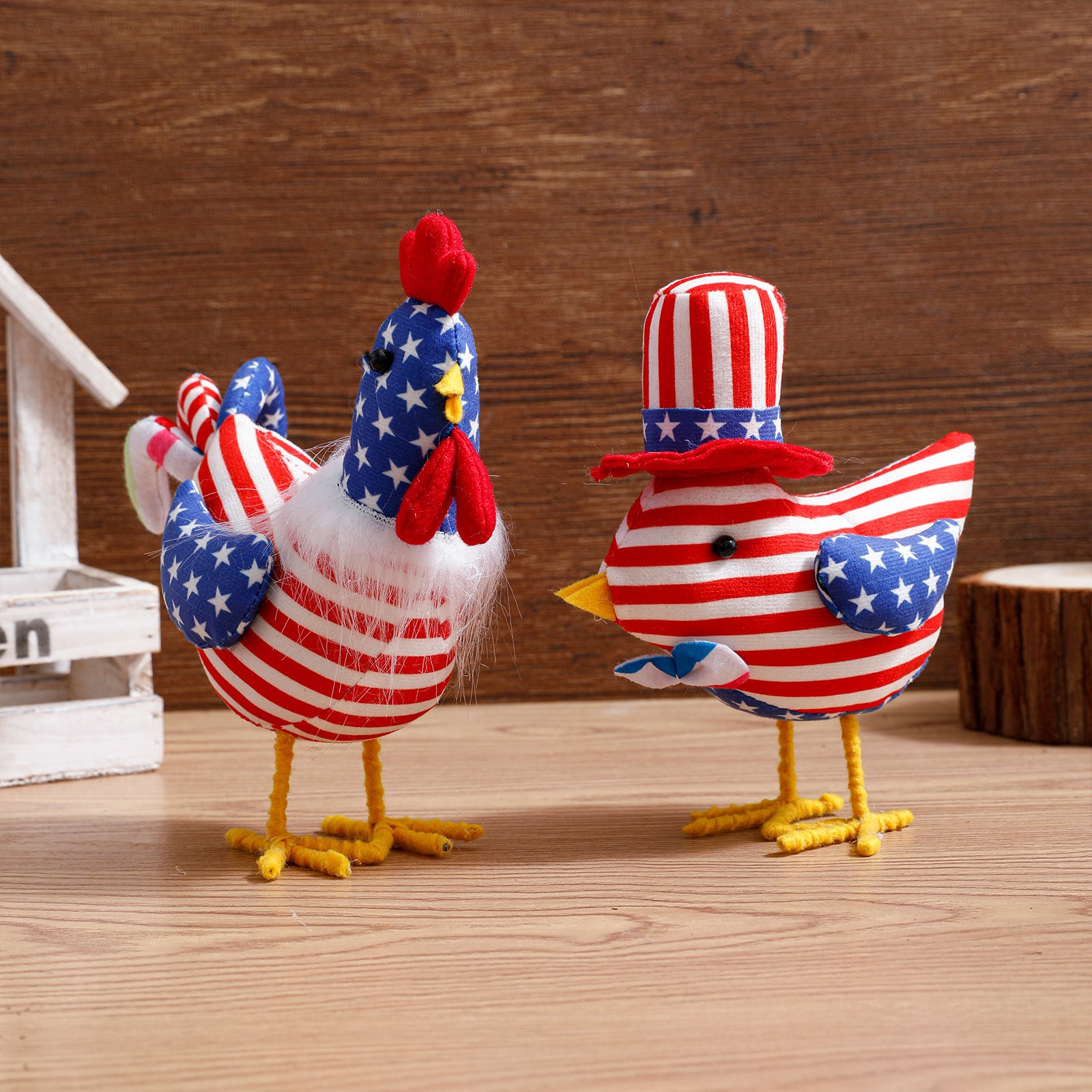 Independence day funny turkey gnomes