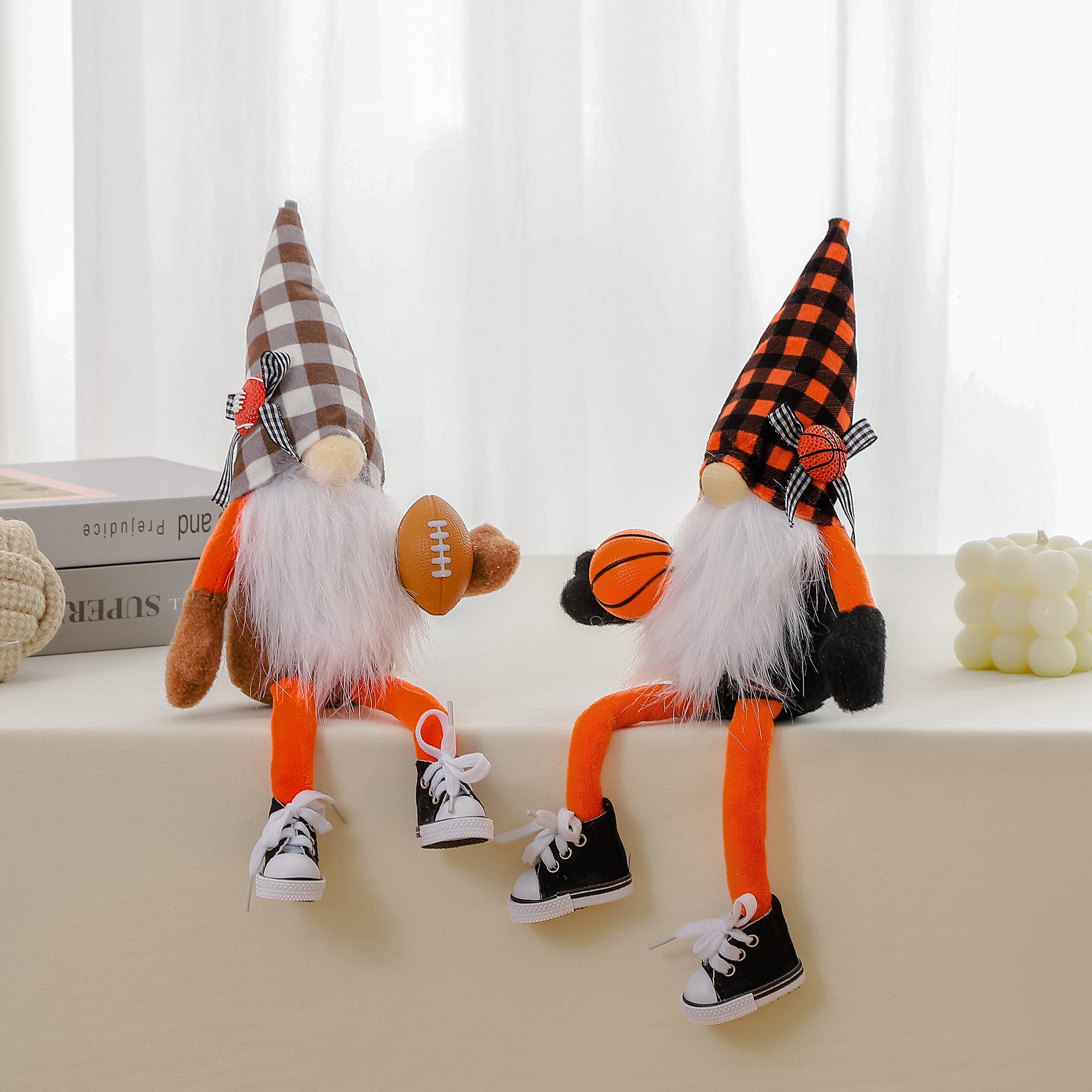 Sports long-leg gnomes for Football Basketball