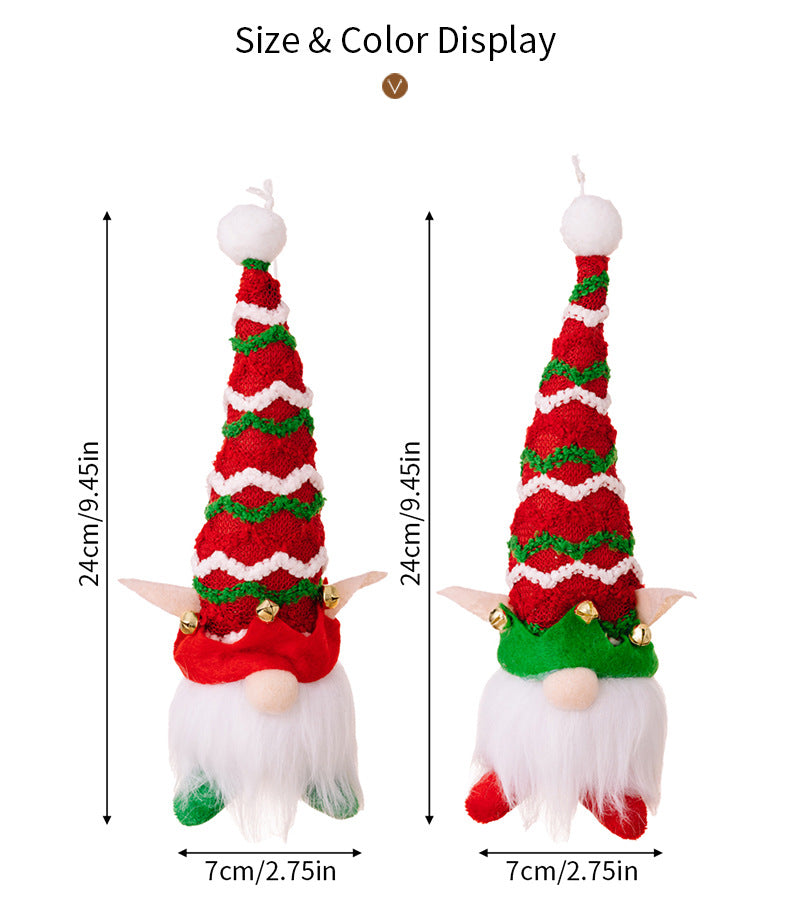 Christmas Elf Glowing Gnomes hangingable