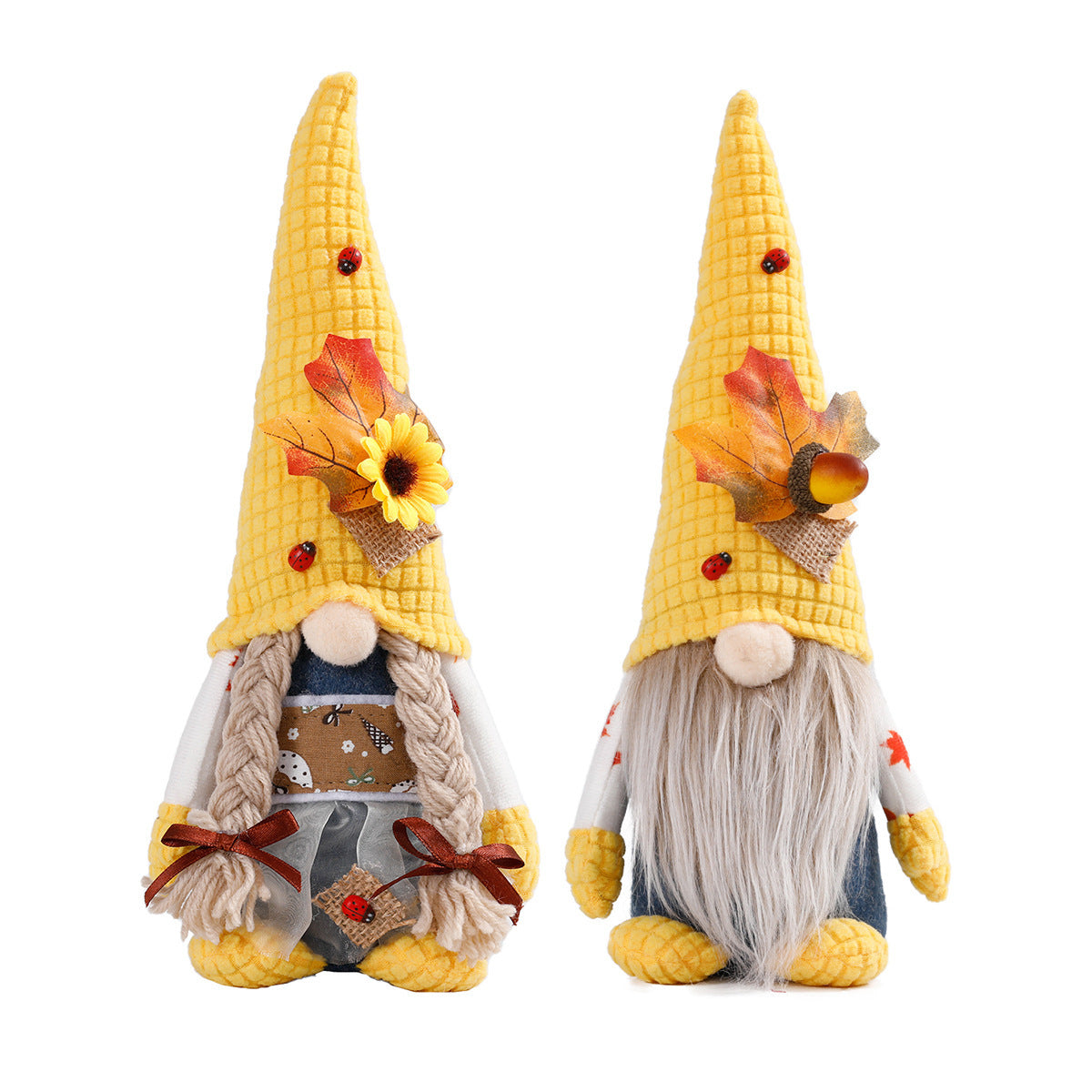 Fall Harvest Season Golden Corn Gnomes