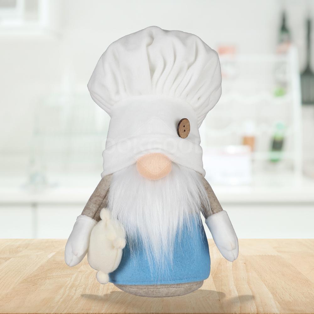Plush Baker Chef Gnome For Holiday Gift And Kitchen Decoration