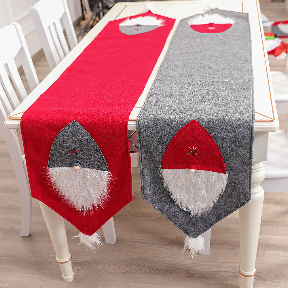 3D Plush Gnome Tablecloth