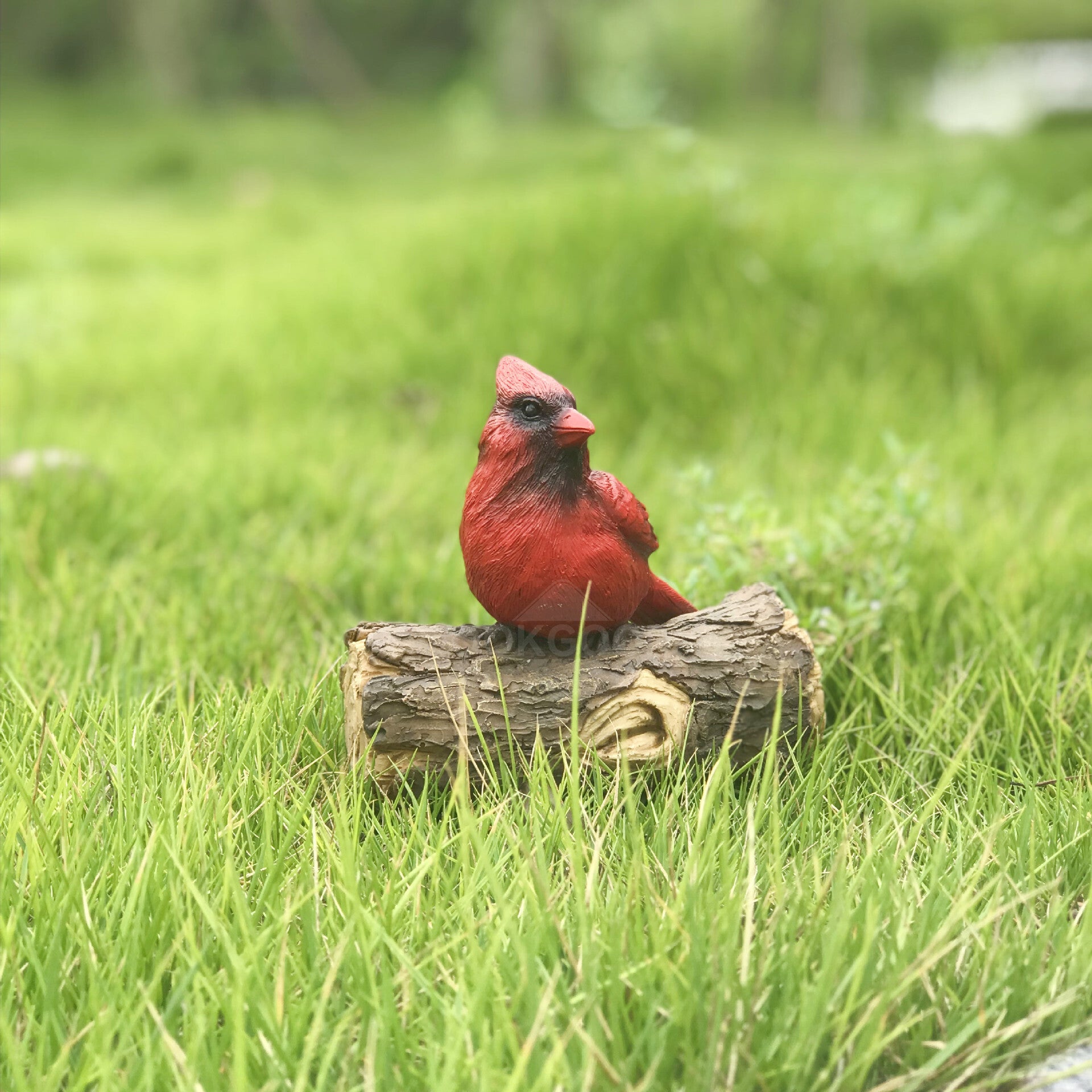 Family Guardian - Handcrafted Cardinal Figurine