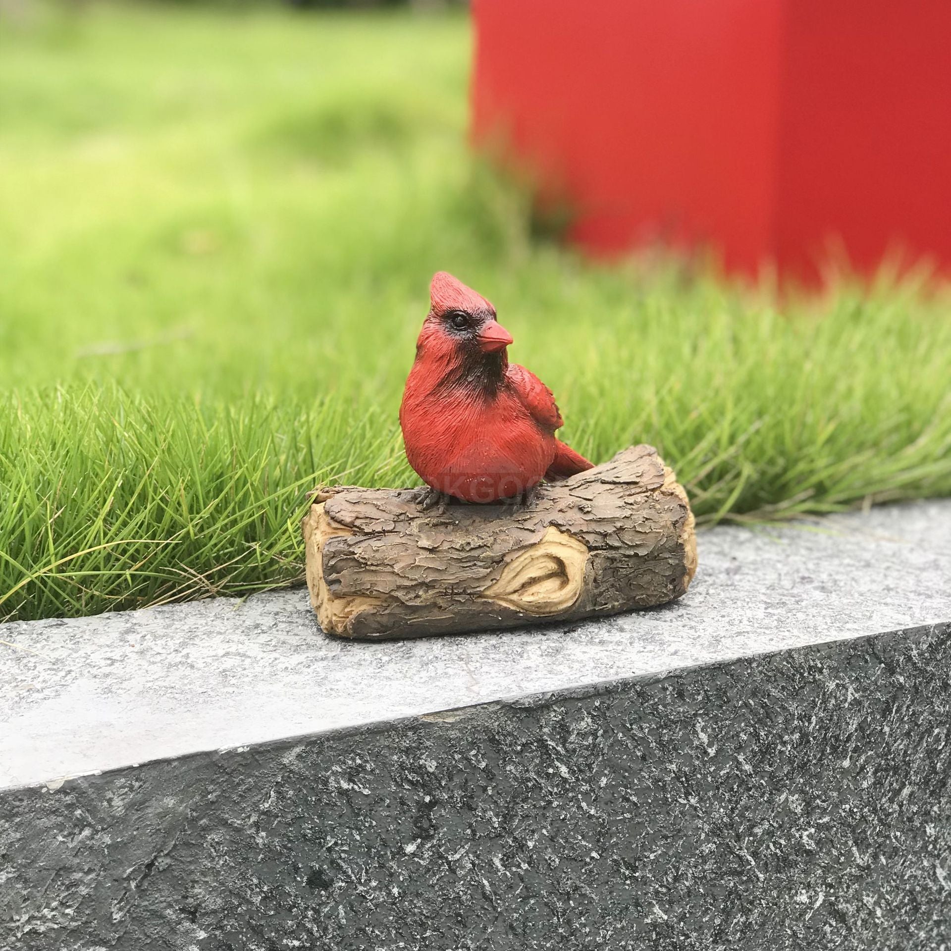 Family Guardian - Handcrafted Cardinal Figurine