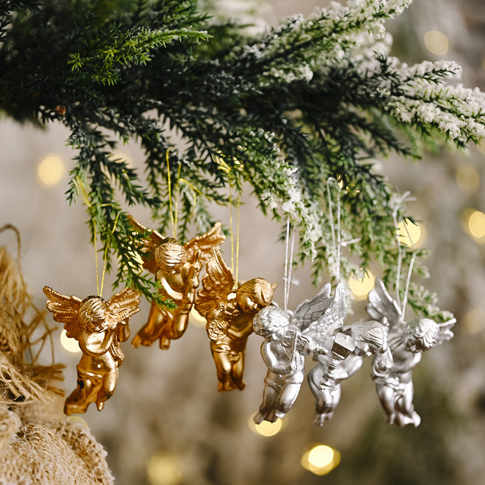 Lovely Mini Angel Hangings For Christmas Tree Decor