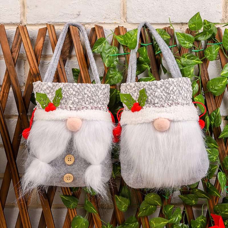 Christmas Plush Gnome Candy Bag