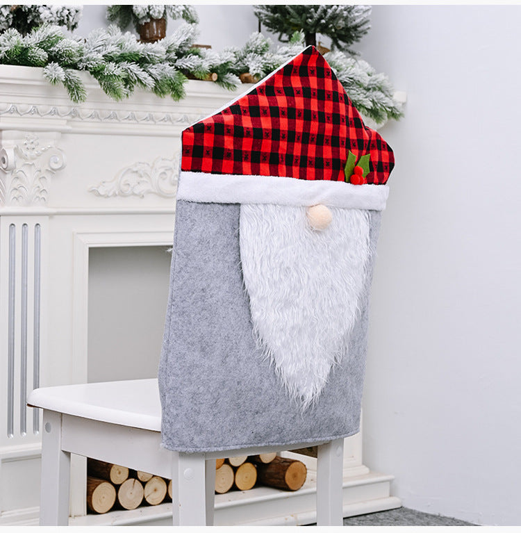 Lovely Plush Gnome Chair Cover