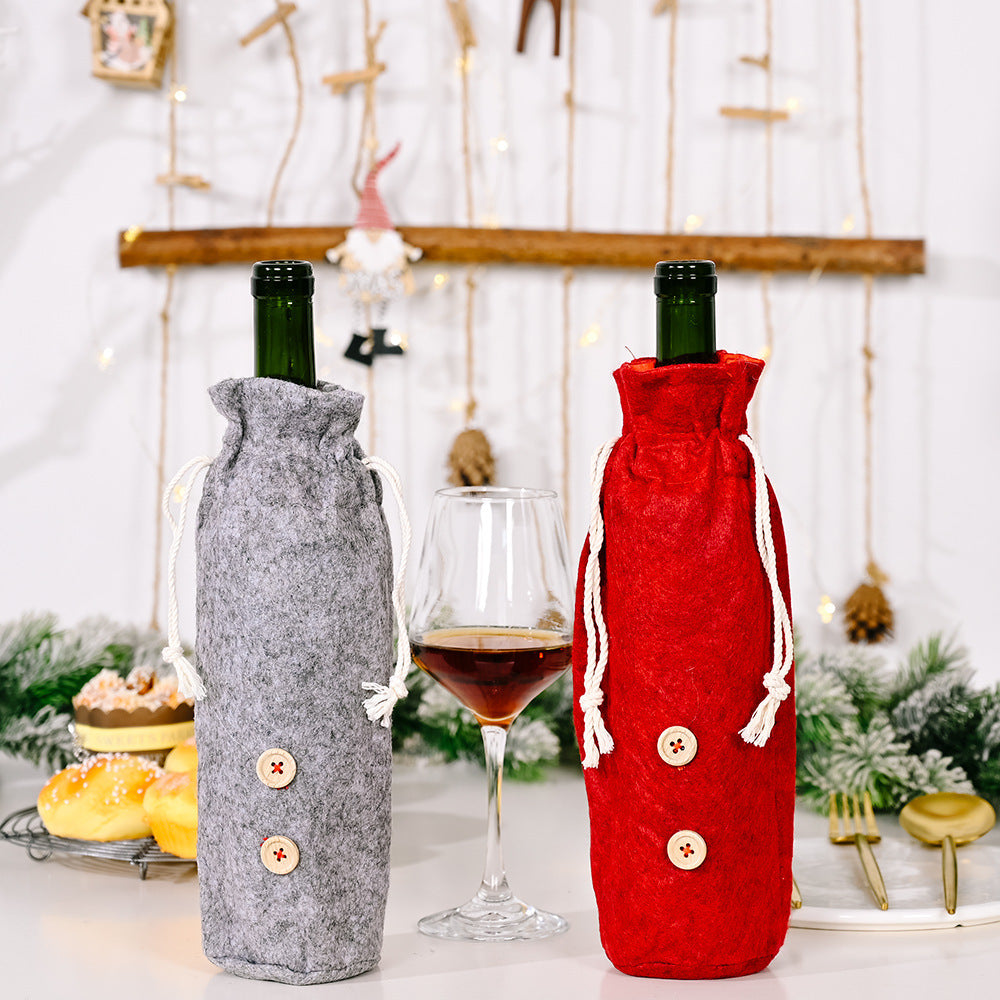 Plush Gnome Wine Bottle Cover Kit