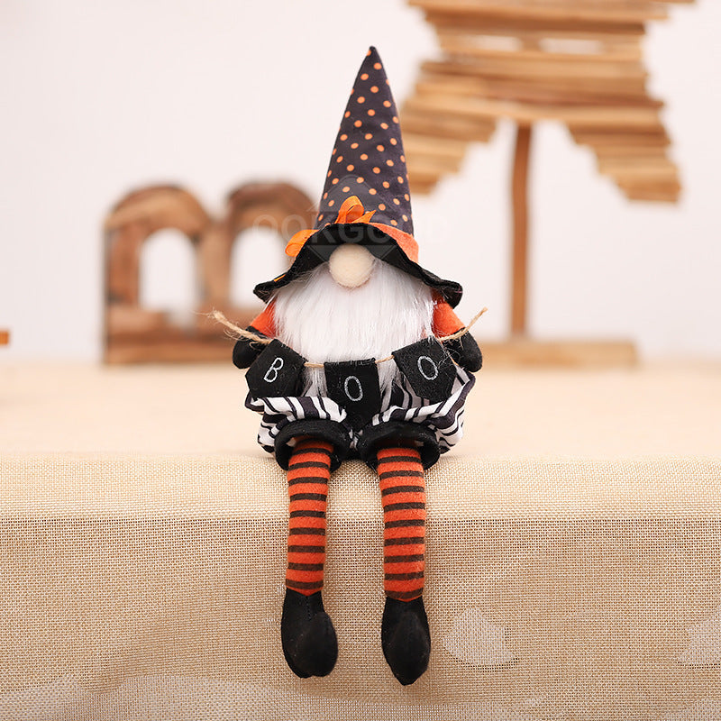 Plush Long-legged Gnome Elf For Halloween Gift