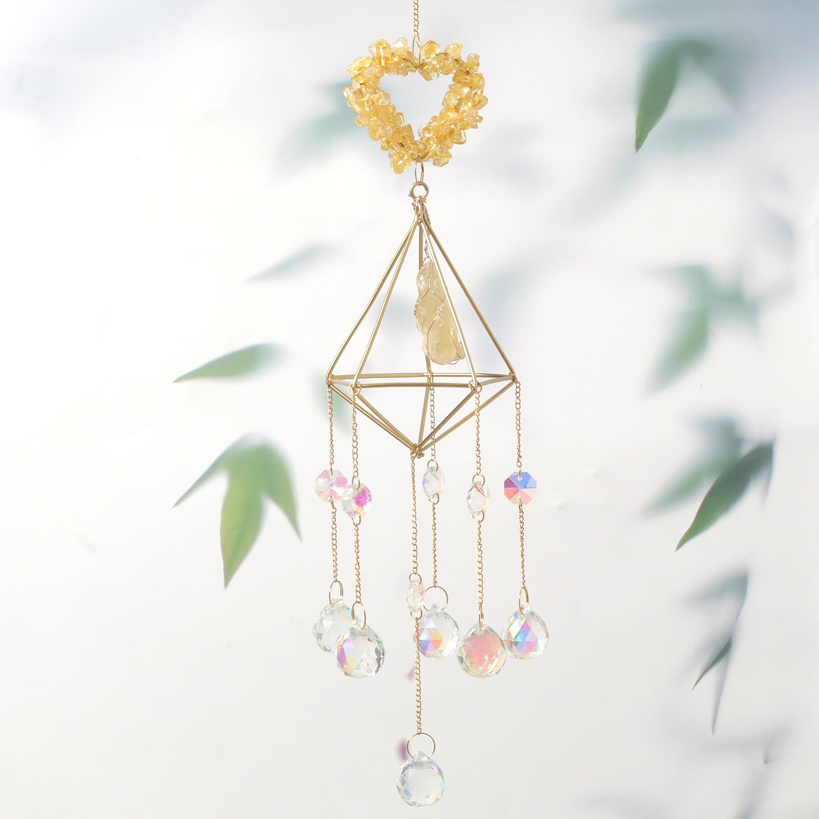 Colorful Crystal Suncatcher Hanging For Indoor Outdoor Decor