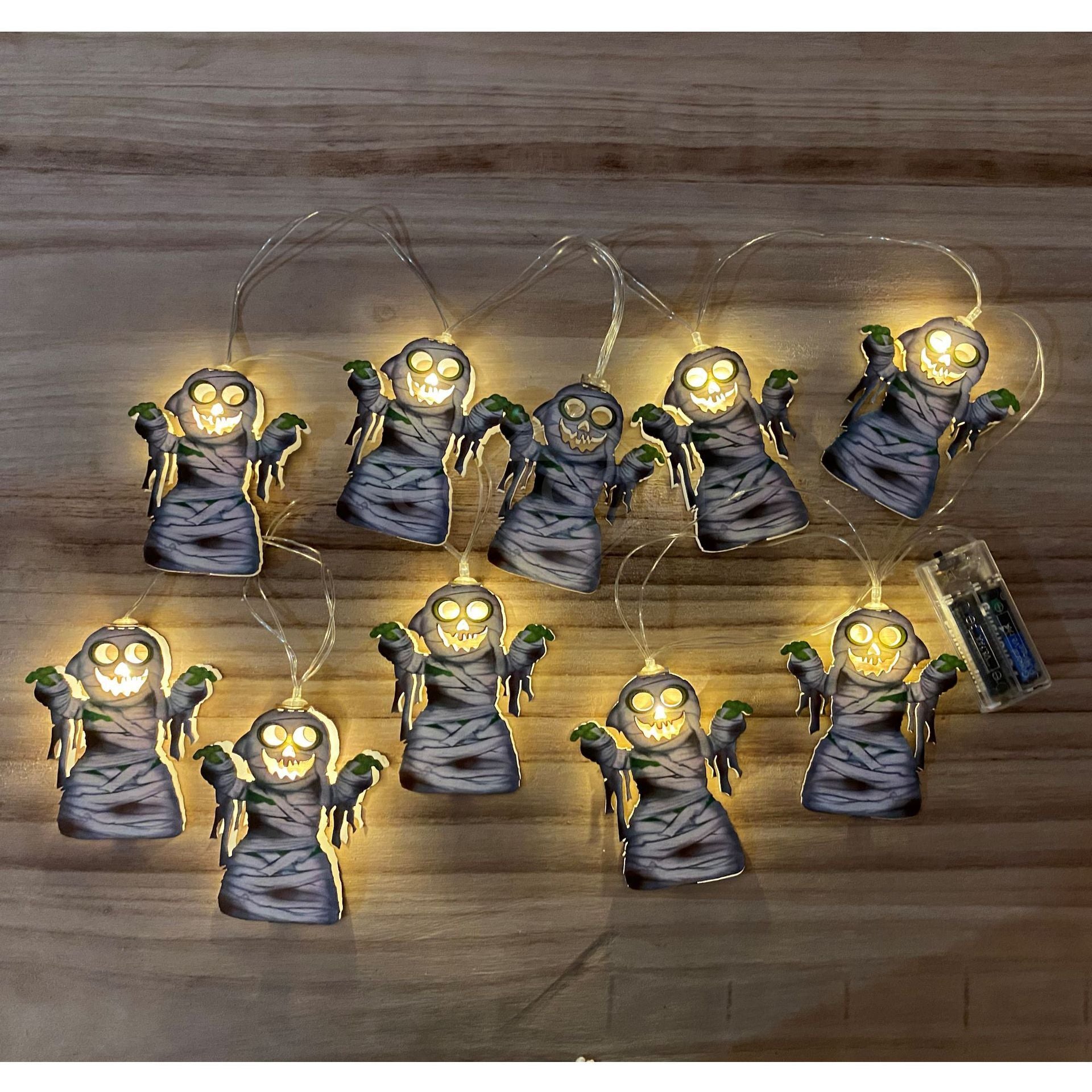 Battery Operated Mini Halloween Themed String Lights