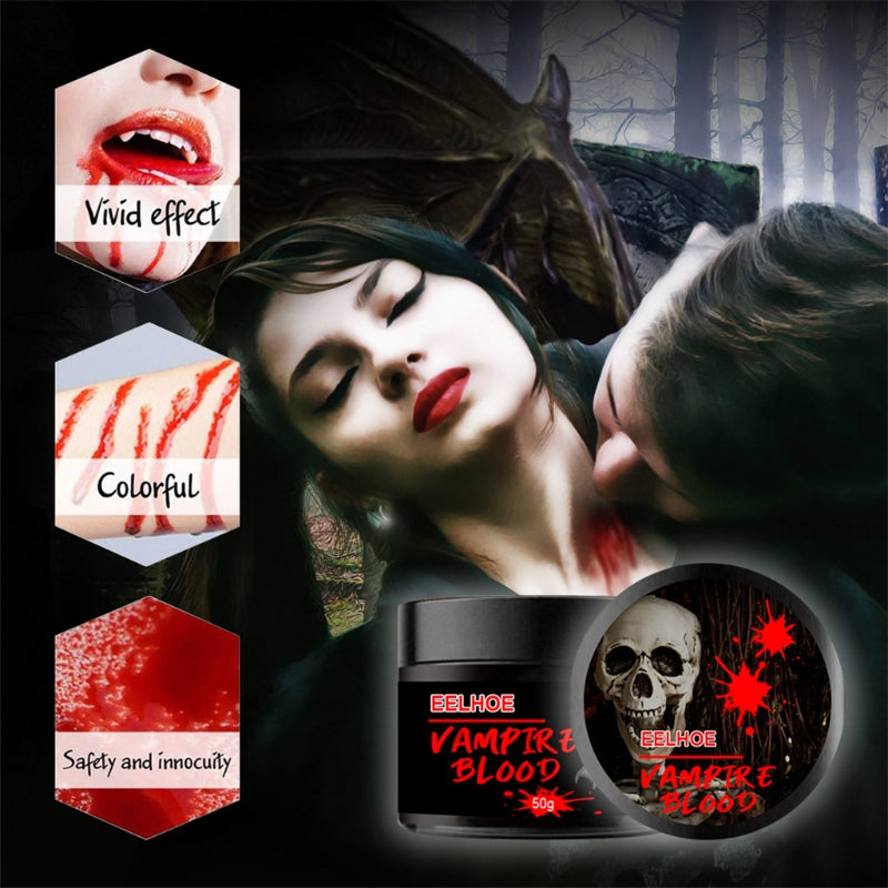 Halloween Cosplay Fake Blood Plasma Cream Vampire Makeup Props