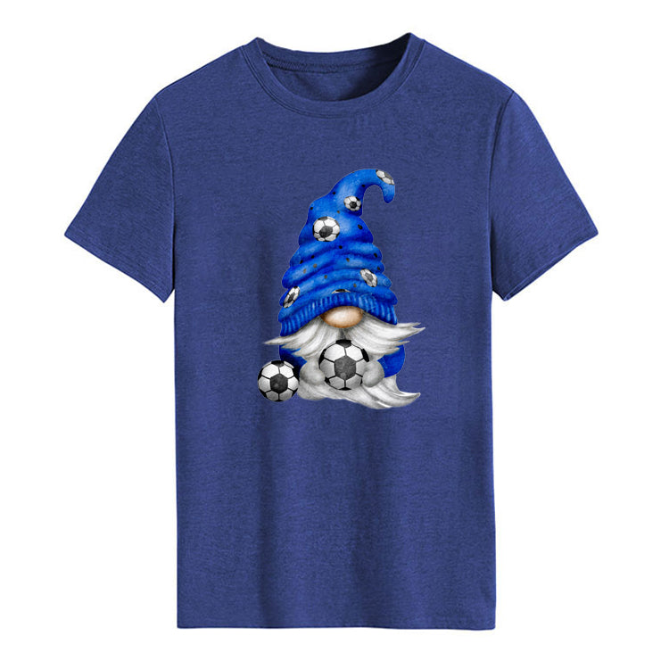 Soccer Gnome Boy - Spring Summer Unisex T-shirt