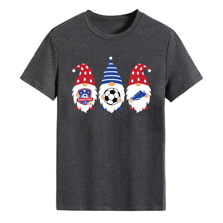 Gnome Soccer Team - Spring Summer Unisex T-shirt