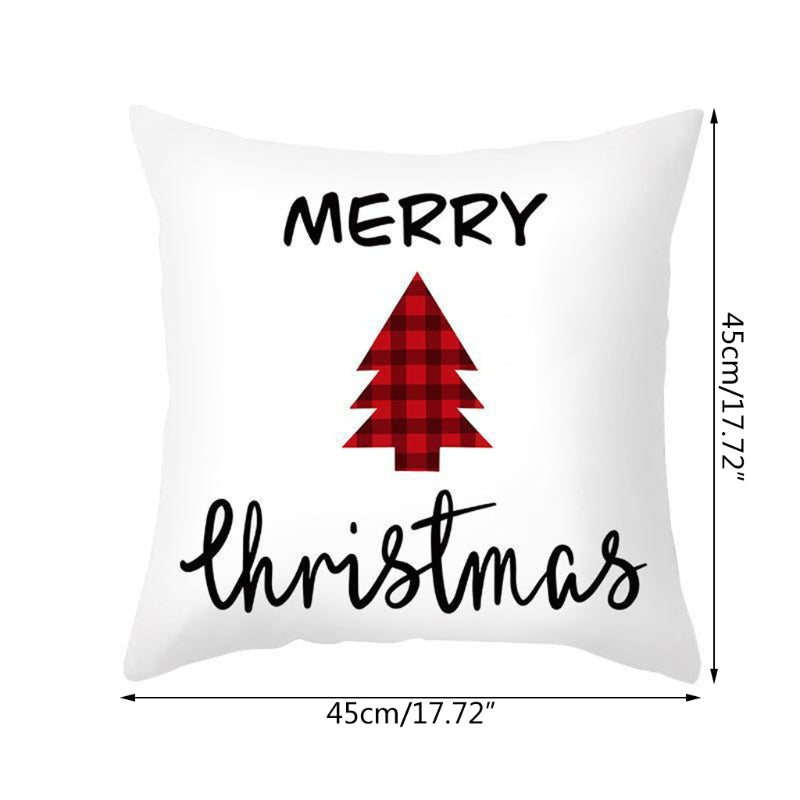 Christmas Cushion Cover Merry Christmas Decorations