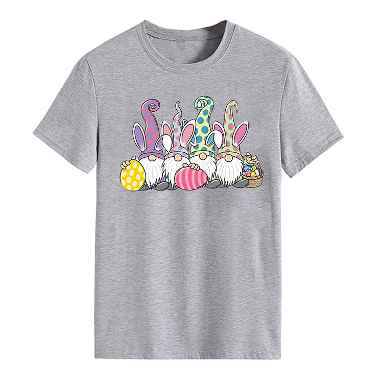 4 Circle Hat Bunny Gnome-Easter Unisex T-shirt
