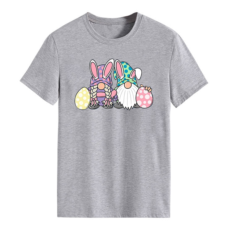 Bunny Gnome Couple-Easter Unisex T-shirt