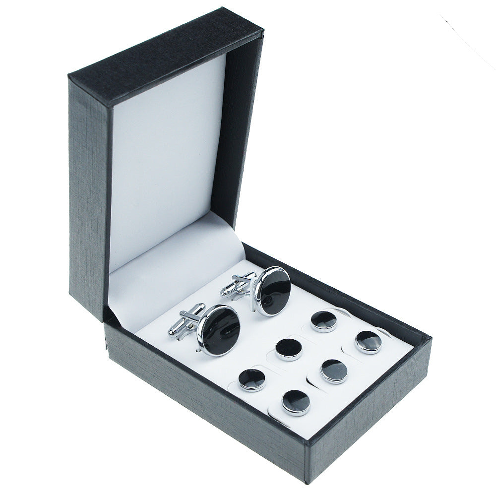 Classic And Fashionable Men's Cufflinks Set
