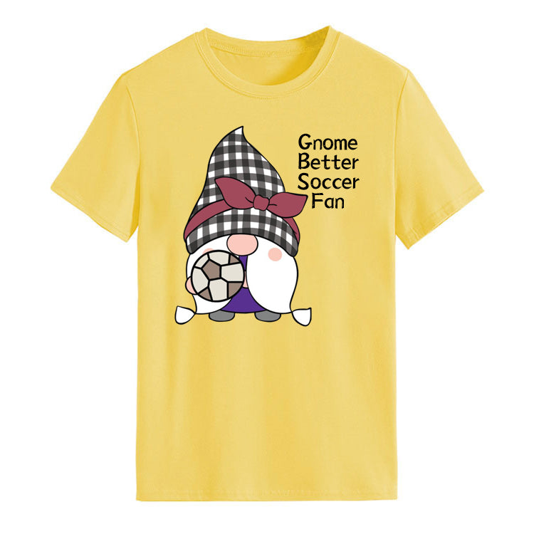 Gnome Better Soccer Fan - Spring Summer Unisex T-shirt