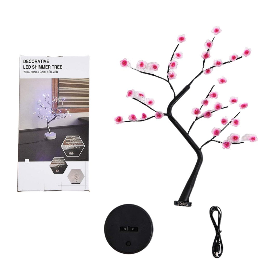 DIY Artificial Bonsai Tree Lights For Party And Home Decoration