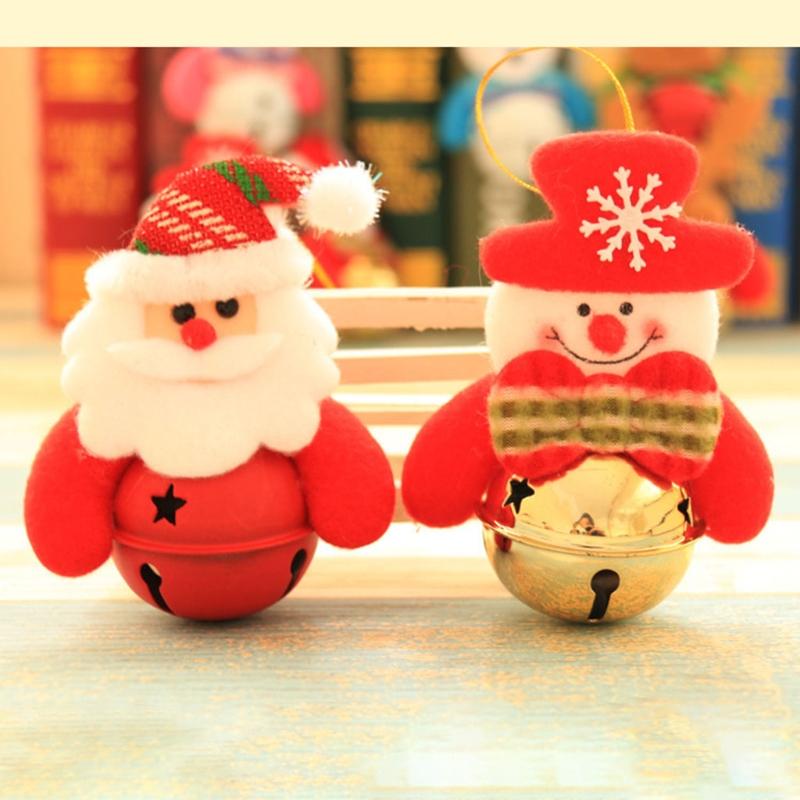 Christmas Tree Doll Bell Ornament Decors Pendant