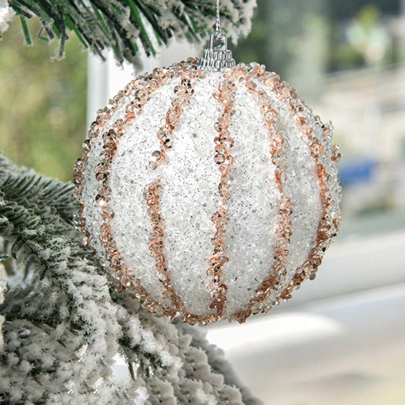8cm Christmas Ball Hanging Pendant Holiday Decor