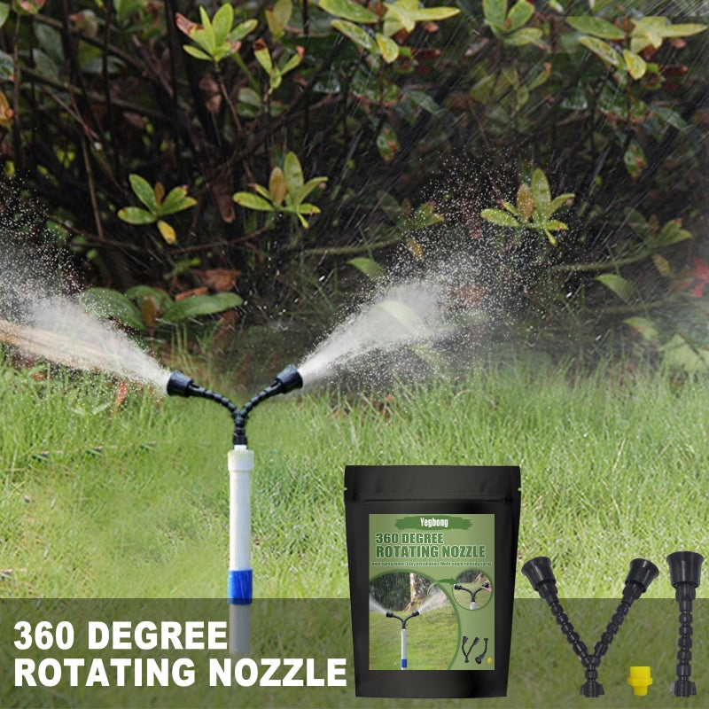 Gerden Watering Spraying Nozzle Set 360 Degree Rotation
