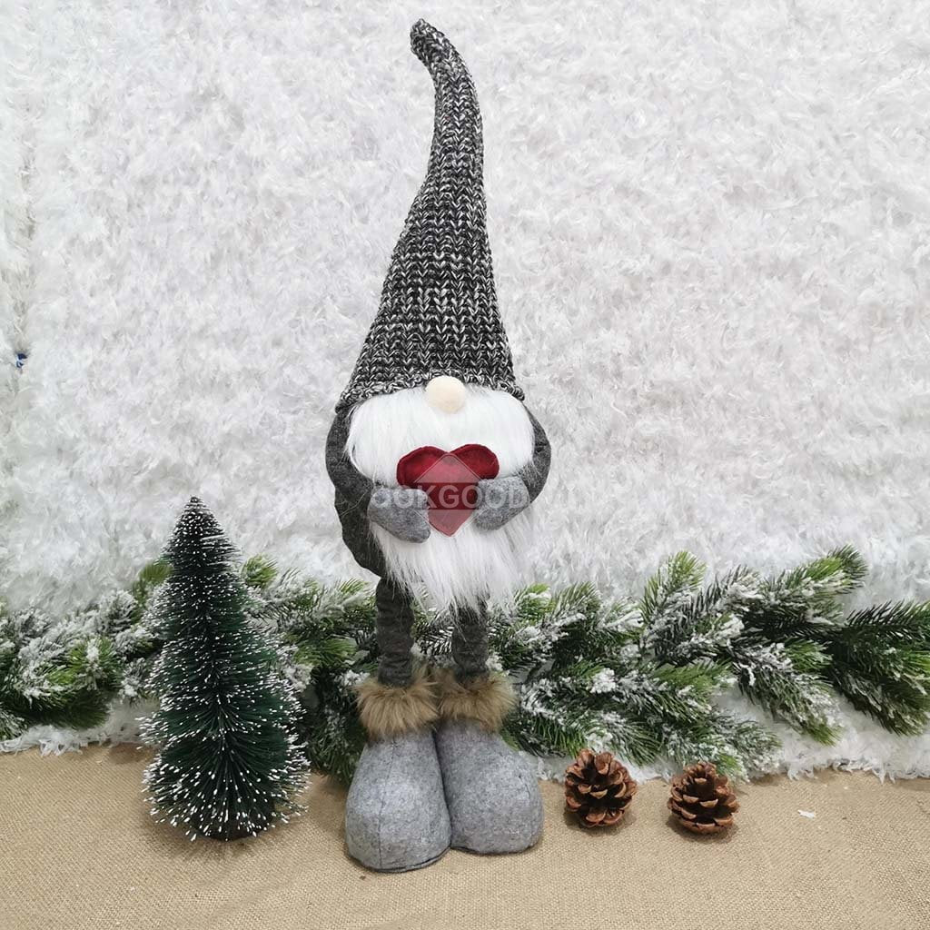 Lovely Handmade Plush Gnome Doll For Holiday Gift Present