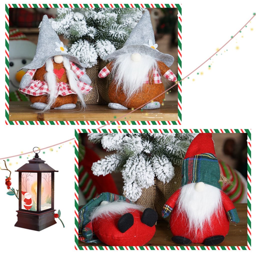 Lucky Christmas Gnome Decoration Ornaments
