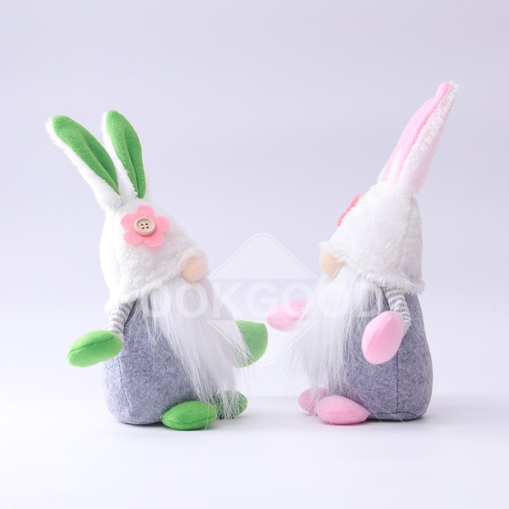 Handmade Rabbit Gnome Doll For Easter Gift