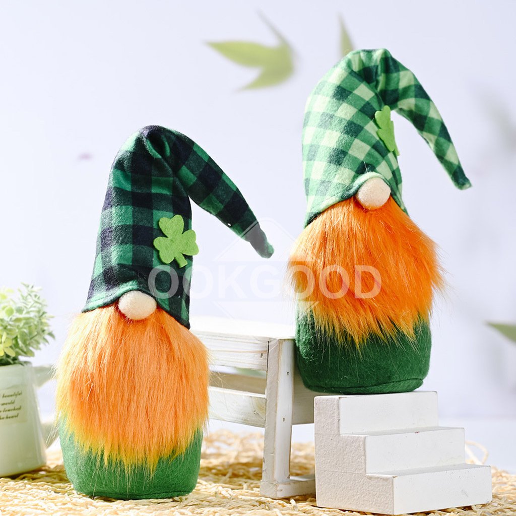 Green Hat St. Patrick’s Day Gnome For Holiday Gift And Decoration