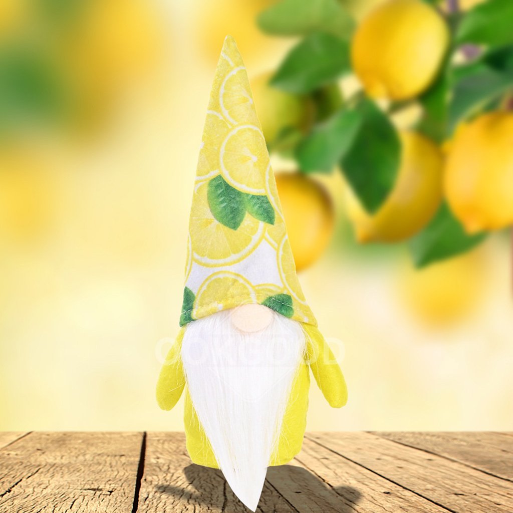 Fruit-themed Plush Gnome For Holiday Gift And Decoration