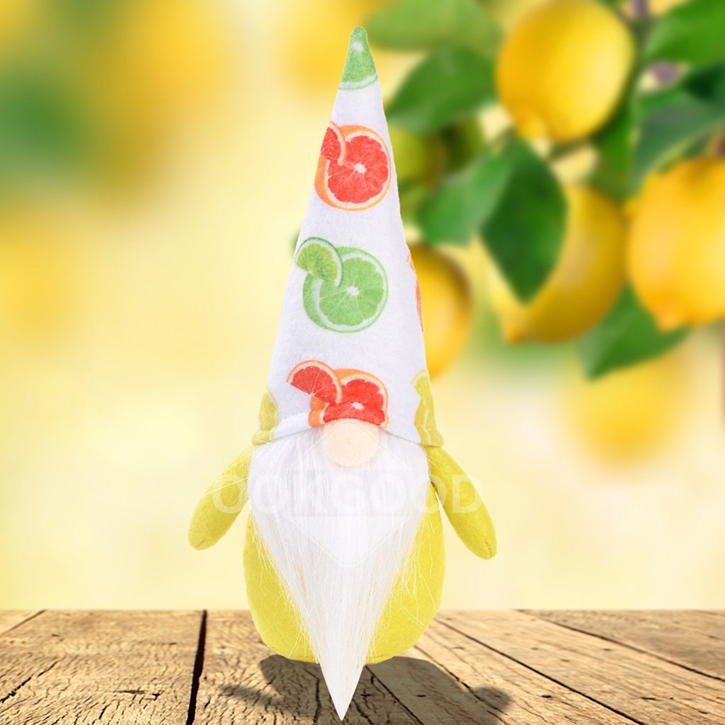 Fruit-themed Plush Gnome For Holiday Gift And Decoration
