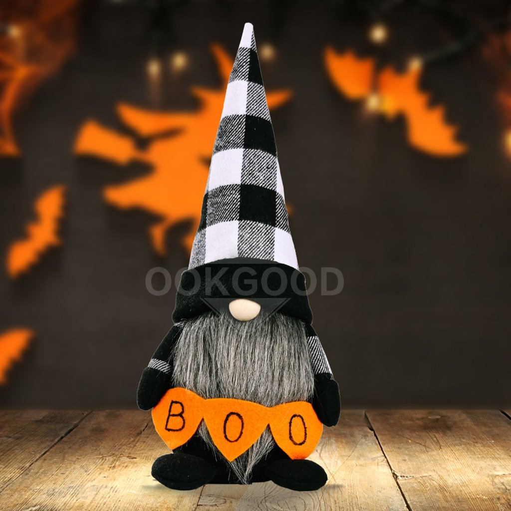 Adorable Plush Gnome Doll For Halloween Gift And Collection