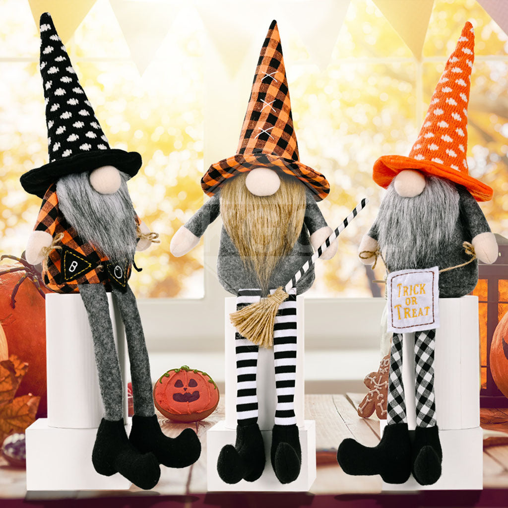Plush Long-legged Gnome Elf For Halloween Gift