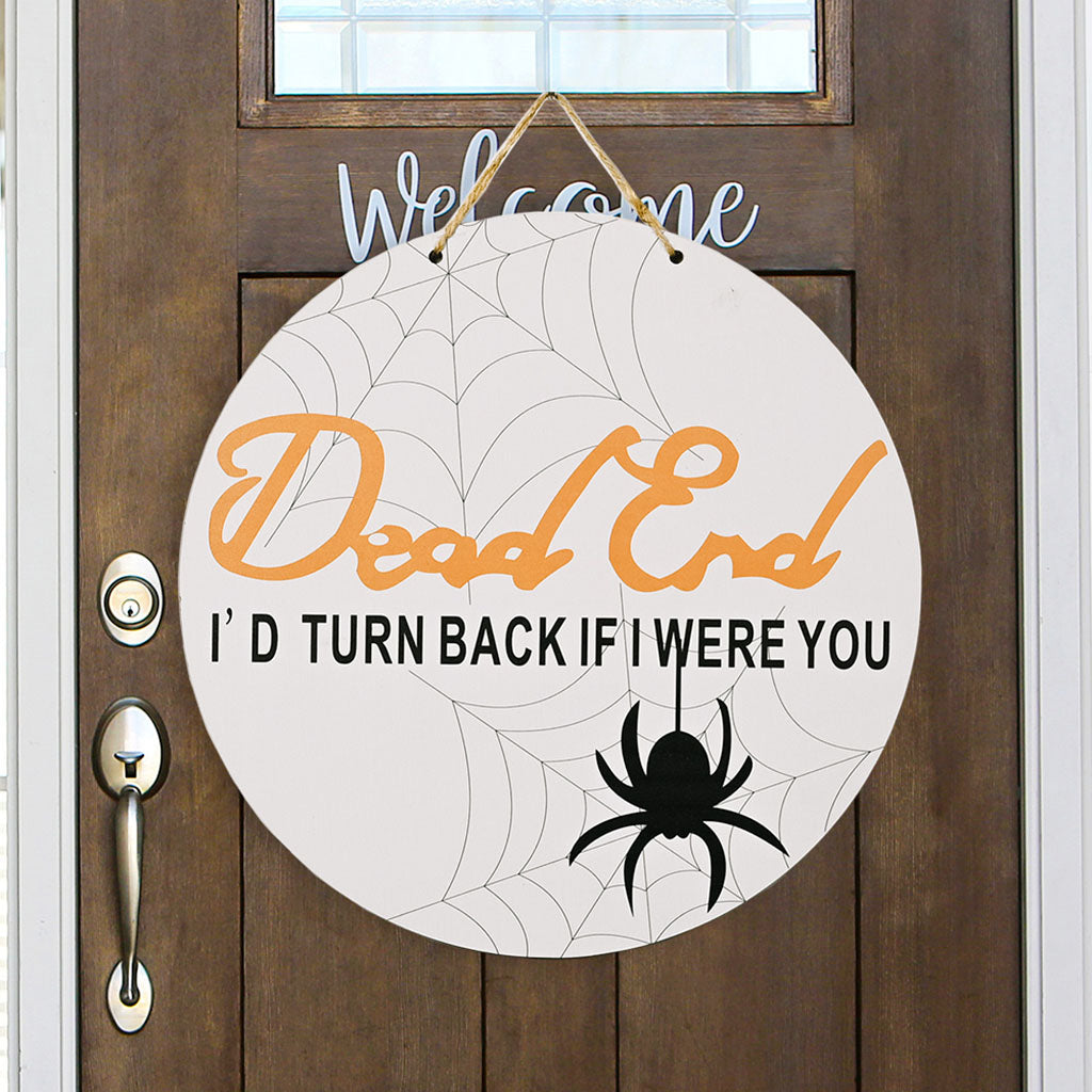 Halloween-themed Wooden Sign And Couplet For Home Decoration