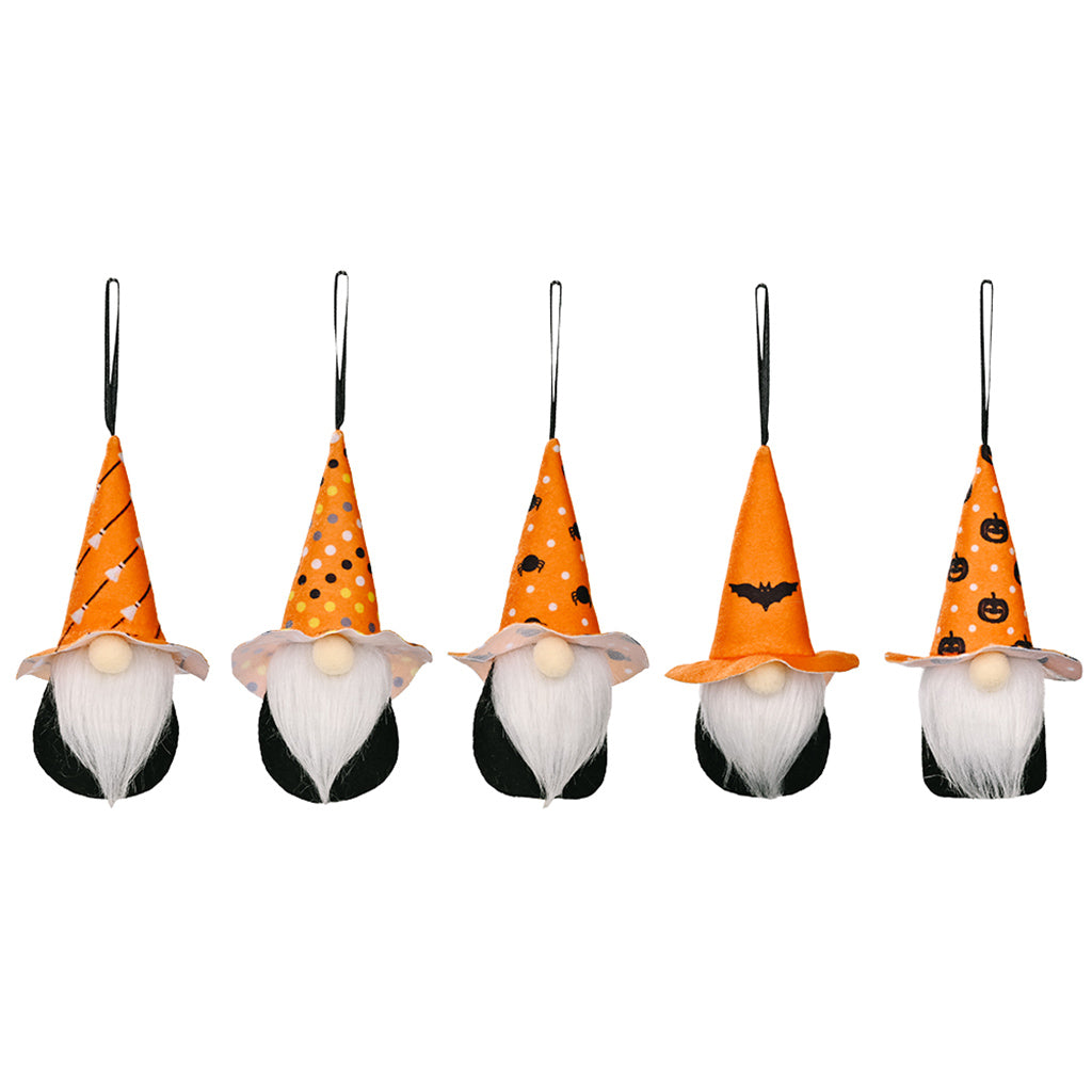 Plush Gnome Hanging Ornaments For Halloween Decoration