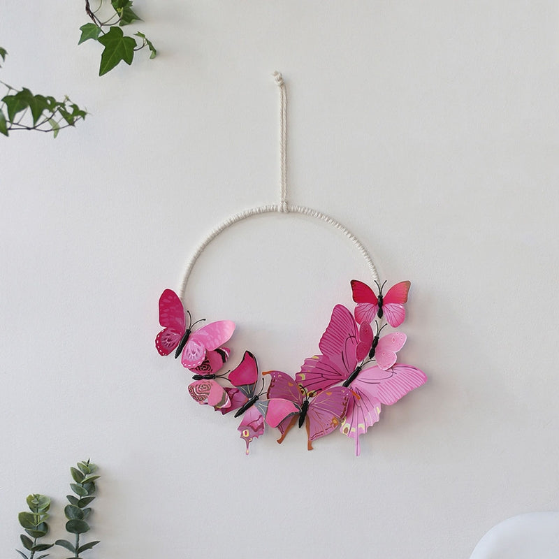 Garland Simulation Butterfly Decorations Wall Craft Ornaments