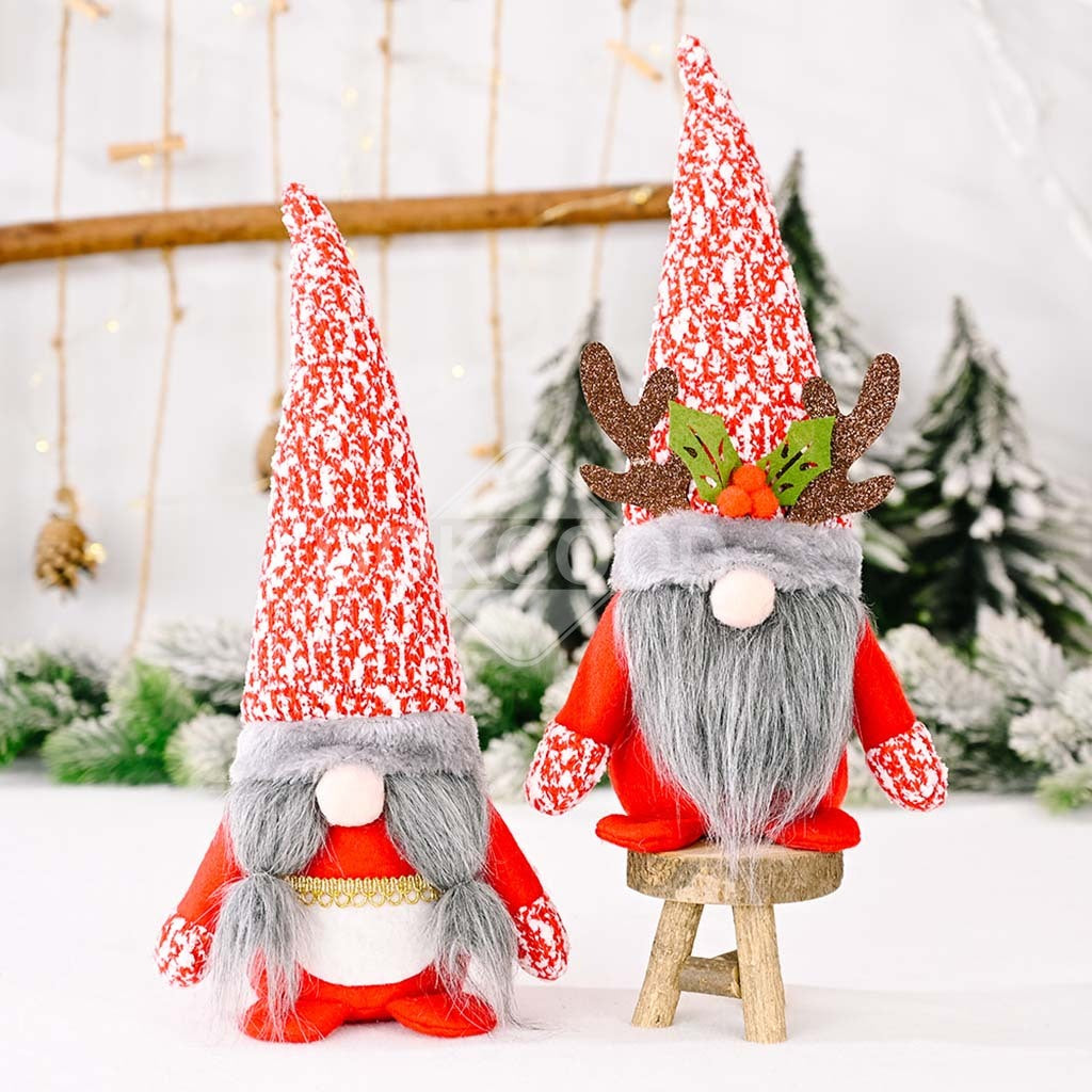 Forest Gnome Elf Couple For Christmas Gift