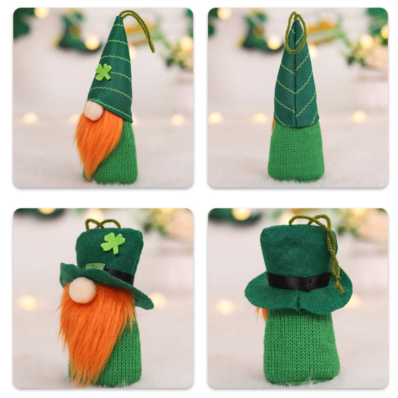 4pcs Patrick's Day Gnome Hanging Tree Decor Patrick's Day Gifts