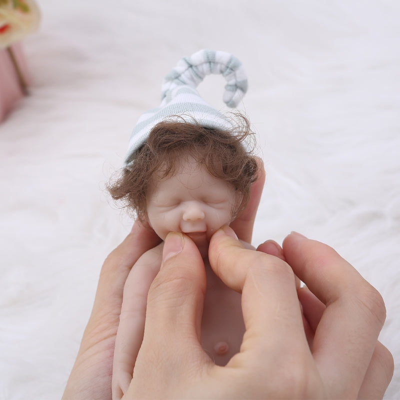 6 Inch Lifelike Baby Doll Mini Newborn Kids Toy Sets
