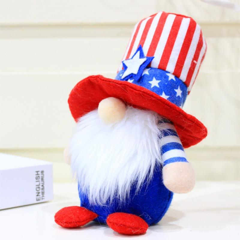 Independence Day Gnome Doll For Holiday Gift And Home Decor