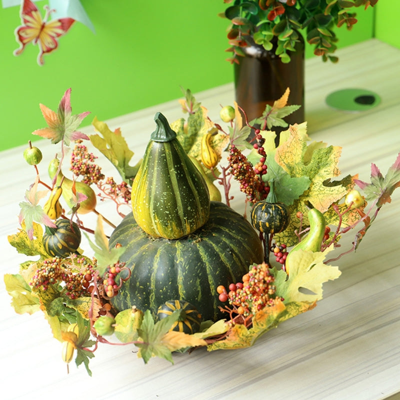 Fall Pumpkin Decoration For Farmhouse Desktop Ornaments