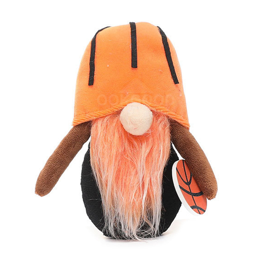 Lovely Sport Themed Plush Gnome For Unique Gift