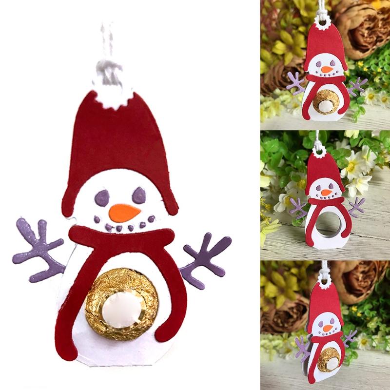 Christmas Snowman Chocolate Tree Decoration