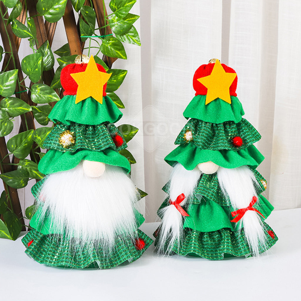 Christmas Tree Gnome Elf Ornament