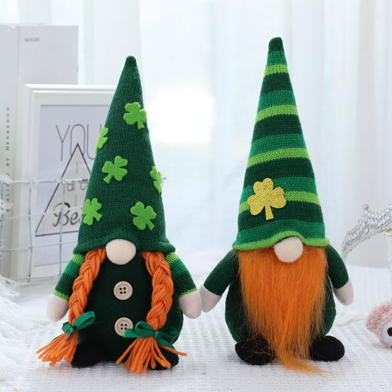 Mr. And Mrs. Clover For St.Patrick's Day Gnome Gift